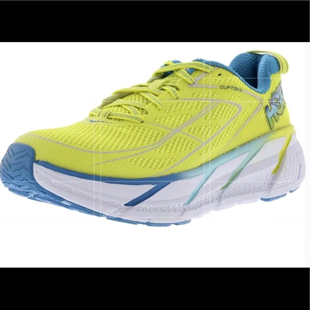 Hoka Clifton 3 SNEAKERS neon yellow citrus HTF
